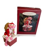 Vintage 1993 Hallmark Keepsake Christmas Ornament The Pink Panther Santa - £7.86 GBP