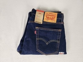 Levi&#39;s 514 Regular Fit Zip Fly Straight Leg Denim Jeans 34X32 Men&#39;s Dark... - $34.99