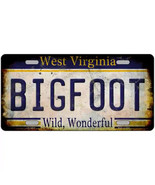 Bigfoot West Virginia Metal Sign - €13,02 EUR