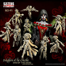 Raging Heroes Daughters of the Crucible Day of the Dead Unit of 10 Limit... - $160.99