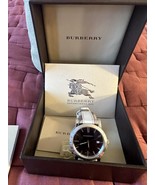 Burberry BU1772 Chronograph Swiss Made Watch Not Working. PARTS ONLY - £51.14 GBP