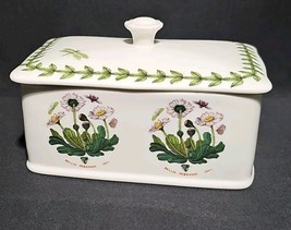Portmeirion Botanic Garden Rectangular Lidded Trinket Box 5.5&quot; Cyclamen - $30.87