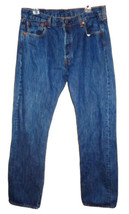 Levi&#39;s 501 Men&#39;s Original Fit Denim Jeans 36x34 (Actual 35x32 1/2) Butto... - £21.94 GBP