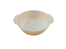 Vintage Fire King Peach Luster 2qt Oval Casserole Pan Baking Dish No. 16 No Lid - £11.83 GBP