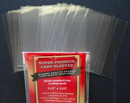 20 Loose Cardboard Gold Super Premium Penny Standard Card Sleeves - £2.34 GBP
