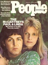 1975 April People Magazine Paul Linda McCartney Rita Moreno Baryshnikov Vietnam - $34.74