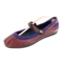 Palladium Size 7 M Purple Mary Jane Shoes Leather Women - £12.95 GBP