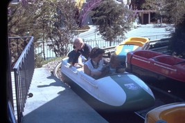 Vtg 1964 Amateur Shot Disneyland 35MM Slide Matterhorn Bobsleds Vacation - £7.85 GBP