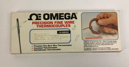 5 x Omega Engineering precision fine wire thermocouples 72&quot; .010 Diam.  ... - $45.99