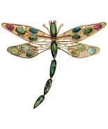 Authenticity Guarantee

14k Yellow Gold Delicate Dragonfly Brooch with T... - $4,652.99