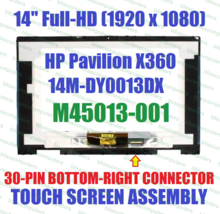 M45013-001 IPS LCD Touch Screen 14&quot; HP Pavilion X360 14-DY0005LA 14-DY2050WM - £90.16 GBP