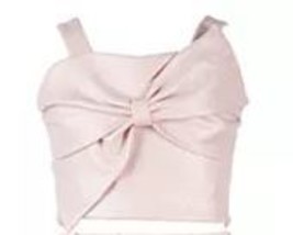 Sequin Hearts Big Girls Bow Top, Size 12/Pink - £16.61 GBP
