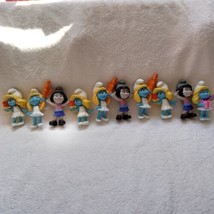 Ten Smurfettes, 4 different ones, McDonalds - £11.21 GBP