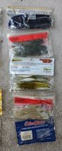 Worms Baits Lures Artificial Fishing Gear Soft Creatures Assorted Lot As Is image 5