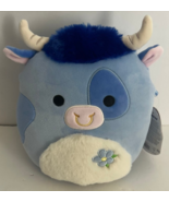 Squishmallows Bermayeh the Blue Bull Plush, 8", Very Soft, NEW - $13.58