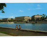 Ala Wai Terrace Hotel Postcard Waikiki Honolulu Hawaii  - £7.84 GBP