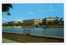 Ala Wai Terrace Hotel Postcard Waikiki Honolulu Hawaii  - £7.79 GBP