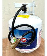 Propane LP High Pressure BBQ Grill Heater 4ft Extension Hose w/Gas Tank ... - $20.56