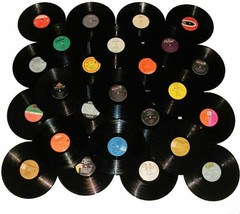Lot Of 10 Vinyl 12&quot; Inch Records For Crafts Decorations, Lp - £13.83 GBP
