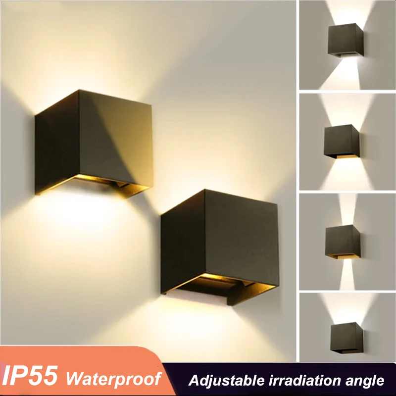 Led Wall Lamp Waterproof External Wall Sconce Lights Outdoor Lighting Fi... - $23.61+