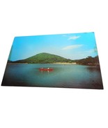 Vtg Postcard unposted Cowens Gap State Park Fulton Co PA 1960s lake Park... - $5.20