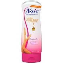 Nair Hair Remover Cocoa Butter Hair Removal Lotion, 9.0 OZ+ - £11.86 GBP