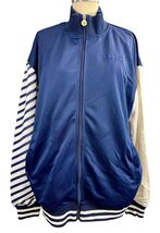 Diadora Mens Large Logo Tracksuit Top Jacket Size M - $24.74