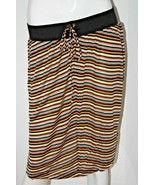 FRENCH CONNECTION Stripe Knee Length SKIRT ( S )  - $1,061.35 MXN