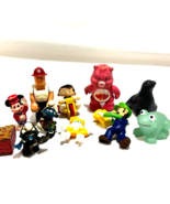 Variety of Vintage Figures Toy Lot Care Bear, Bobby&#39;s World, Mickey Mous... - $9.69