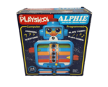 VINTAGE 1978 PLAYSKOOL BLUE ALPHIE ELECTRONIC BLUE ROBOT 426 COMPUTER TE... - $42.75