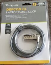 TARGUS, Defcon CL, Laptop Cable Lock, NEW - $20.00
