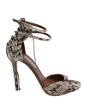 Tabitha Simmons Viva Snake-Effect Ankle Heels In Leather Women Multicol ... - $254.60