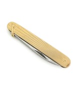 Latama Italy 2-Blade Pocket Knife 14K Yellow Gold Stainless Steel, 17.66 Grams - £1,096.96 GBP