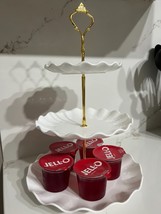 3 Tier Cupcake Stand Holder, Plastic Cup Cake Stand Tower 9.84 x 9.84 x ... - $25.06 CAD