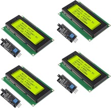 4Pcs Electronics LCD2004 Module Display Monitor LCD2004 2004 20X4 5V Cha... - £28.30 GBP