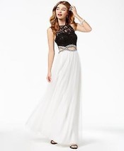 Speechless Juniors Lace Infinity-Waist Gown With Defect, Various Sizes - £13.99 GBP