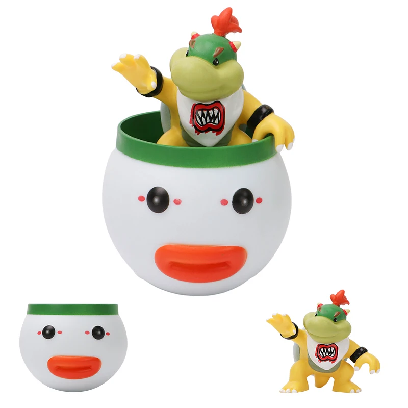 Mario Bros Action Figure Bowser Jr and Clown Car Movie Game Anime Figure Mode - £14.94 GBP