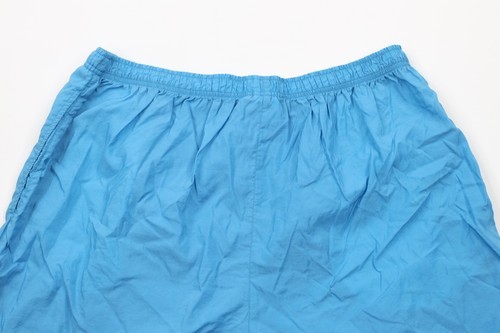 Vintage 90s Champion Womens Size 2XL Faded Spell Out Baggies Shorts Blue Nylon Item image 9
