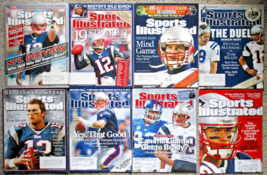 TOM BRADY New England Patriots SPORTS ILLUSTRATED Lot of 8 Different 200... - £28.30 GBP