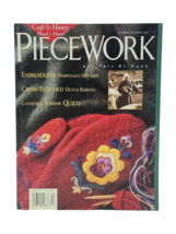 Piecework Magazine November December 1996 Cathedral Window Cross Stitch Patterns - £5.91 GBP