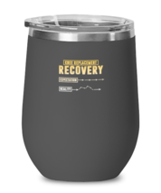 Wine Tumbler Stainless Steel Insulated Funny Knee Replacement Recovery Amputee  - £19.88 GBP