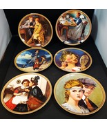 Set of 9 Norman Rockwell Plates Knowles Vintage 1983 Great Condition, Re... - £46.70 GBP