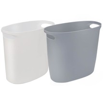Small Wastebasket, 2.6 Gallon Small Trash Can Bathroom Wastebasket Garbage Can F - £27.32 GBP