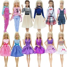 Twins Doll Outfits Toy Clothes Short Skirt Pants for Barbie Doll Gift Kids Girls - £6.29 GBP+