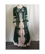 Victorian Ball Gown Green Renaissance Dress Costume Princess Lolita Cosp... - €70,12 EUR
