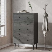 NORDIC 5-Drawer Chest - Modern Wood Dresser - $306.99