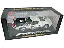 1966 Ford GT40 MK II 1:18 Scale Shelby Collectibles White Diecast Car NEW IN BOX - £52.78 GBP