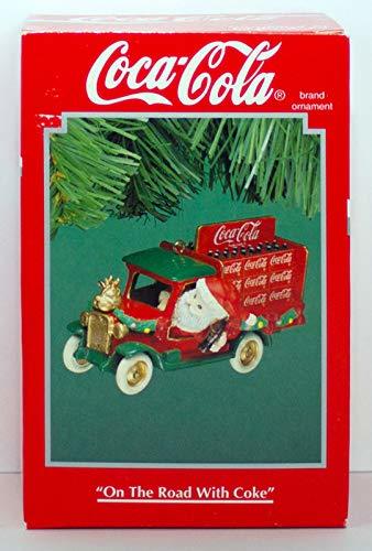 Primary image for Enesco 1994 On The Road With Coke Ornament Coca-Cola Santa