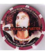 $5 HARD ROCK HOTEL Vegas Casino Chip Dr. FRANK-N-FURTER  Rocky Horror 2000 - $17.70 CAD
