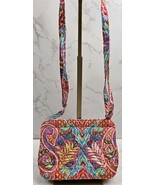 Vera Bradley Paisley In Paradise Petite Crossbody Bag Purse - €13,57 EUR